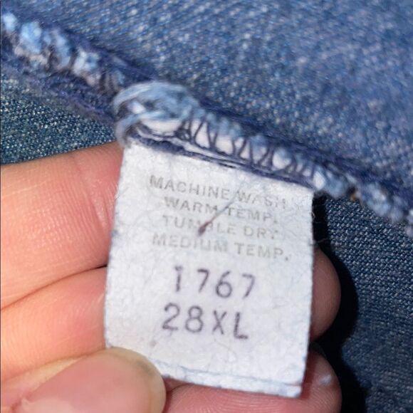 Vintage High-Rise Blue bell bottoms Jeans - Picture 10 of 10